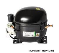 Compressore gas R290 MBP - HBP 1/2 Hp 12,12 cm3 Embraco Aspera NEU6214U