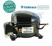 Compressore gas R290 MBP / HBP 1/4 Hp 5,96 cm3 Embraco Aspera EMT6165U