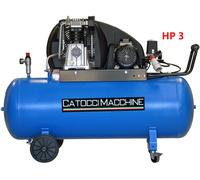 COMPRESSORE GRUPPO MAGGIORATO TRIFASE BISTADIO 3 HP 200 LT CATOCCIMACCHINE