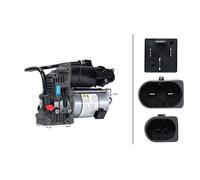 Compressore Impianto Aria 12 V Con Sospensioni Pneumatiche HELLA per U.a. MB