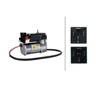 Compressore Impianto Aria Compressa 12 V con essiccatore HELLA per BMW X5 u.a.