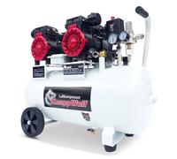 Compressore KnappWulf, compressore d'aria KW4050 con serbatoio da 50 l, incluso separatore d'acqua e valvola di scarico della condensa