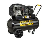 Compressore lubrificato 2 HP a cinghia Stanley Fatmax 100 l Nero