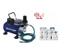Compressore mini senza olio Adler MAR0243.0 4 bar 230 V 25 L/min 60 dB