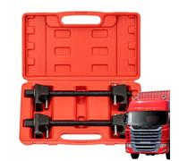 Compressore Molla Gamba Di - Strumento Automatico Universale In Acciaio Alleato 2 Pezzi, Estrattore Di Molla Di Sospensione Robusto, Attrezzature Per La Manutenzione Del Veicolo | Cintura Di Ba