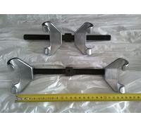 Compressore molle smonta ammortizzatori dado centrale doppia corsa made in Italy