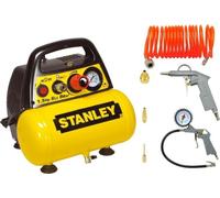 Compressore oil-free 6L + kit pneumatico STANLEY