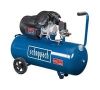 Compressore orizzontale SCHEPPACH HC120DC 100 L 3 CV 10 bar Doppio cilindro lubrificato Blu/Nero - Nouvo
