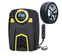 Compressore Per Pneumatici Portatile - Gonfiatore D'aria Compatto Per Auto E Moto, Multifunzionale Con 3 Livelli Di Luminosità, Veloce E Facile Da Usare | Gonfiatore Per Pneumatici Mobile Per Fare D