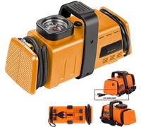Compressore portatile 12V 220V Alta prestazione ruote ruota aria casa auto moto