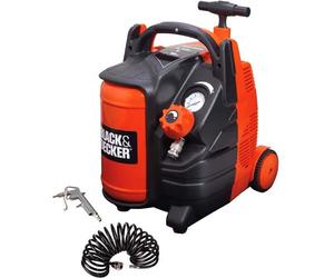 Compressore Portatile Black & Decker BD195/5-MY HP 1,5 lt 5 Con Ruote