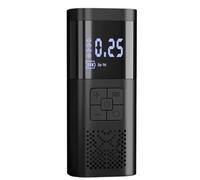 Compressore Portatile Digitale, 150 PSI, Gonfiatore Elettrico USB con Display LCD, Torcia LED, Modalità SOS per Auto, Moto, Bici
