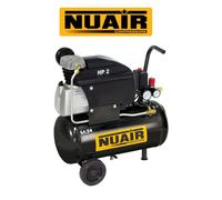 COMPRESSORE PORTATILE NUAIR LT 24 Hp 2 - 8 bar FC2/24CM2 CE LUBRIFICATO OLIO