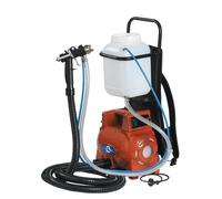 COMPRESSORE PROFESSIONAL RIGO PMR80/6 VERNICIATURA A SPRUZZO,WATT 800,COMPLETO.