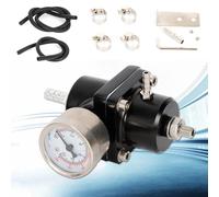 Compressore regolatore di pressione carburante regolabile regolatore di pressione benzina universale per auto nero Black