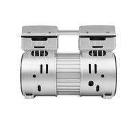 Compressore Senza Olio aria 1 Hp Ultra Silenzioso 69db Disponibile Per Compressori Medici RiFrigtura Aria Condizionata (Argento)