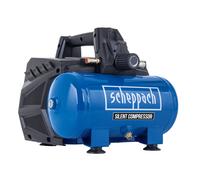 Compressore Silenziato 6L Oil-Free 10 bar 1.5HP Scheppach hc06si