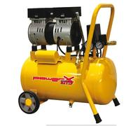 COMPRESSORE SILENZIATO A SECCO MOTORE 2HP - 24 LITRI - 8BAR - HIT PH024S -