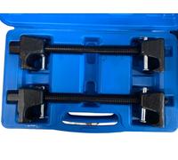 COMPRESSORE SMONTA MOLLE AMMORTIZZATORI PROFESSIONALE PER AUTO 2PZ 300MM