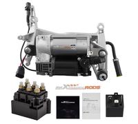 Compressore sospensioni pneumatiche + staffa + blocco valvole for Audi Q7 4L 4LB