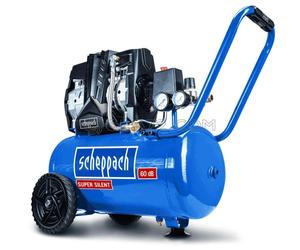 COMPRESSORE SUPERSILENZIATO BICILINDRICO 1,5 HP 8 BAR 24L SCHEPPACH HC25Si