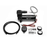 TA-TECHNIX 444C COMPRESSORE NERO INCL. FILTRO D'ARIA MATERIALE DI FISSAGGIO