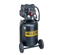 Compressore verticale senza olio 50 litri 8 bar silenziato 59 dB 1,5 km - N/B2DV
