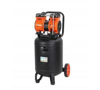 Compressore verticale silenzioso senza olio 50L 2000W 8bar KD1388 KRAFT&DELE