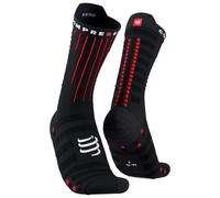 Compressport - Aero Socks - Calze da ciclismo T4 - EU: 45-48 nero