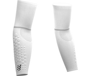 Compressport Armforce Ultralight 2020 Manicotti da running 25-28 Bianco