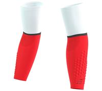 COMPRESSPORT Armforce Ultralight - Unisex - Bianco / Rosso - Taglia 1- modello 2025