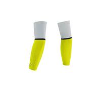 Compressport armforce ultralight sleeves white yellow