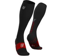 Compressport - Calze di recupero - Full Socks Recovery Black - Taglia 22-30 cm - Nero