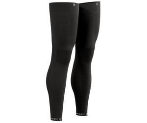 Compressport - Calzini da trail running - Full Legs Recovery 2.0 Black - Taglia 4 - Nero