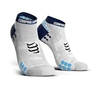 COMPRESSPORT - Calzini Sportivi da Corsa, Triathlon e Allenamento - Supporto Efficace, Comfort Superiore e Ventilazione Ottimale - Unisex, Medium, Bianco, 1 Unità
