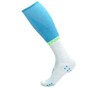 COMPRESSPORT Full Socks Oxygen - Unisex - Blu / Bianco - Taglia 45-48- modello 2026