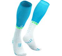 Compressport Full Socks Oxygen Calzettoni T2 Azzurro