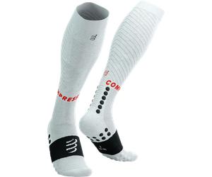 Compressport Full Socks Recovery 2.0 Calzettoni 4M Bianco