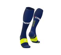 COMPRESSPORT Full Socks Run Calze di compressione unisex - Supporto muscolare - Running e triathlon per allenamento e competizione - Ultra leggero
