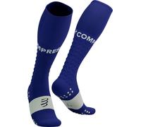 Compressport Full Socks Run Calzettoni T1 Azzurro