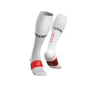 Calze Compressport Full Socks Run bianco - T2