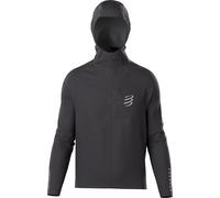 Compressport - Giacca impermeabile ultraleggera - Tempest Waterproof Jacket M Black per Uomo - Taglia L - Nero