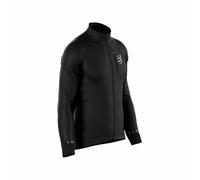 Compressport hurricane windproof jacket black