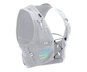 Compressport - Gilet de trail - UltRun Evo 10 Pack Gray Violet/Blue-Green - Taglia XS - Grigio