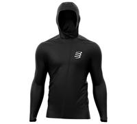 Compressport hurricane waterproof 10 10 giacca impermeabile nera unisex