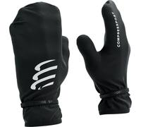 COMPRESSPORT Hurricane Waterproof Mittens - Unisex - Nero - Taglia XS/S- modello 2025