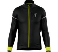 COMPRESSPORT Hurricane Windproof Jacket M - Uomo - Nero - Taglia S- modello 2024