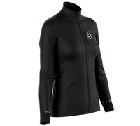 Compressport women s hurricane windproof jacket black