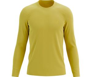 Compressport - Maglietta da trail/corsa per uomo - Performance Ls Tshirt M Ceylon Yellow per Uomo - Taglia S - Giallo