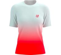 Compressport - Maglietta da trail/running da donna - Performance Ss Tshirt W Fluo Red/White per Donne - Taglia S - rosso rosso S